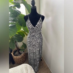 Black & White Zebra Dress